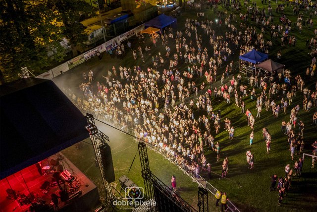 Imprezy masowe dronem